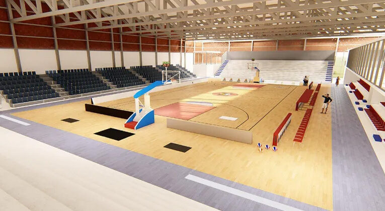 Continúan las obras del micro estadio