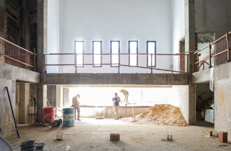 Avances en la obra del histórico Teatro San Martín