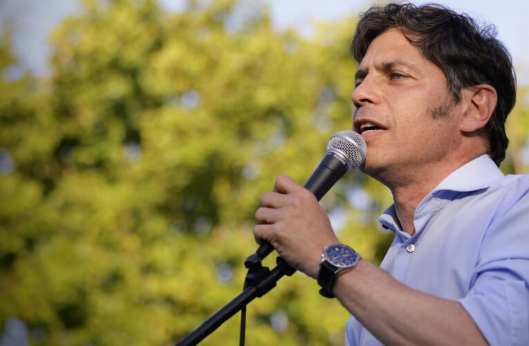 Kicillof: «El gobierno nacional nos robó 750 mil millones de pesos del fondo de seguridad»
