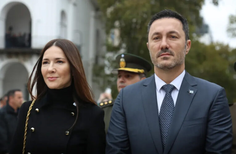 La pareja del ministro de Defensa aseguró que el entorno de Milei cobra coimas para acercar empresarios