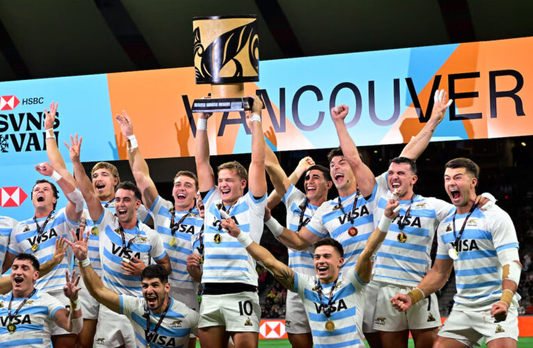 Los Pumas 7 tetracampeón en Vancouver
