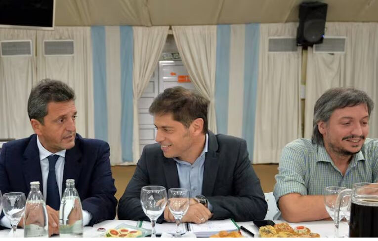 Kicillof, Massa y Máximo Kichner se reunieron para «aunar ideas»
