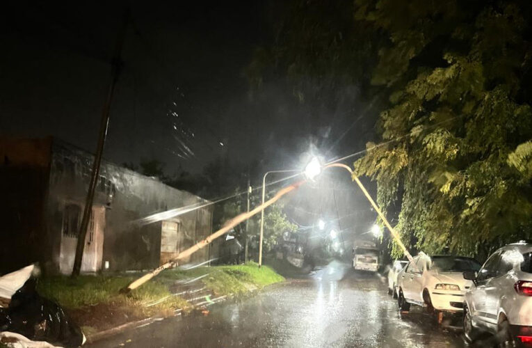 Importante despliegue de la CELP durante la tormenta