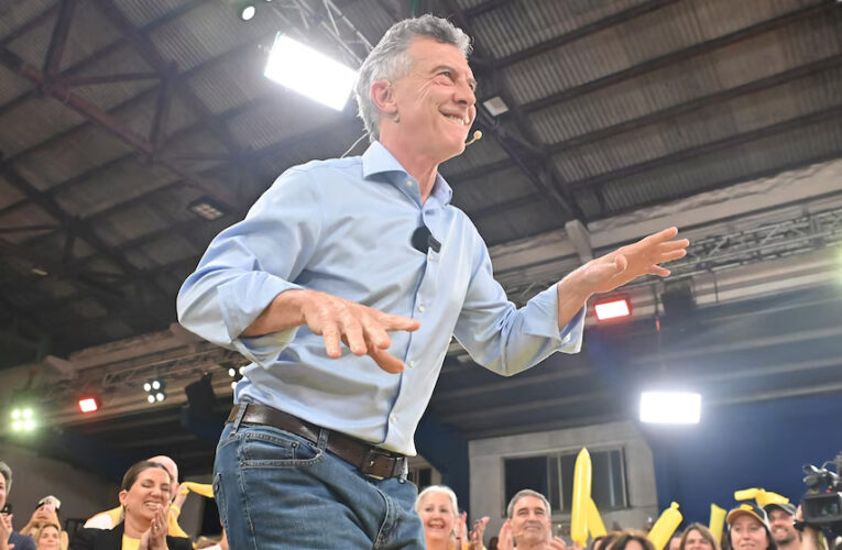 El PRO porteño cerró su campaña y volvieron los pasos de baile de Mauricio