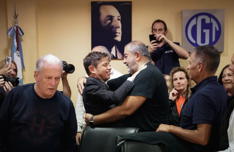 Kicillof y la bendición de la CGT