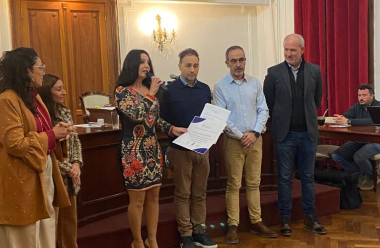 El HCD destacó la trayectoria del Canal 4 en su 40 aniversario