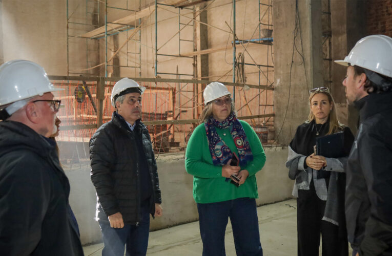 Continúan los trabajos en el Teatro San Martín