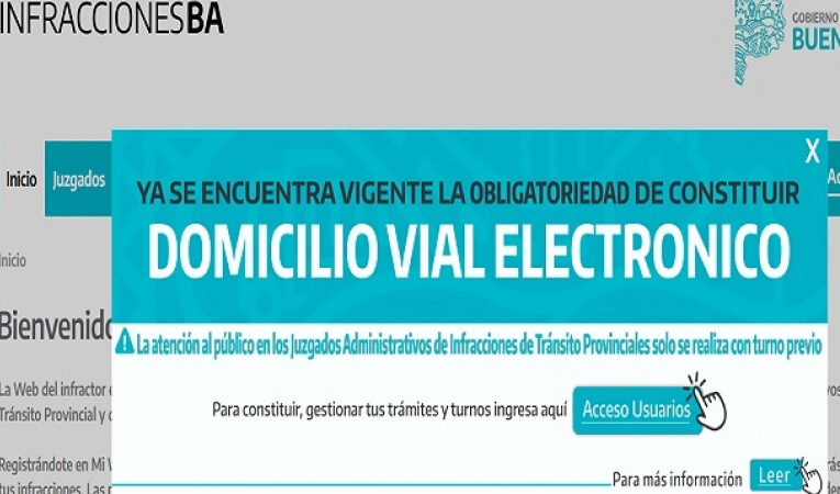 Cómo consultar las multas de tránsito en rutas de la provincia de Buenos Aires