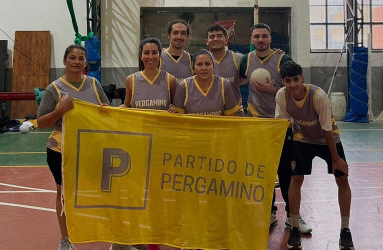 Positivo encuentro de cestoball en San Andres de Giles