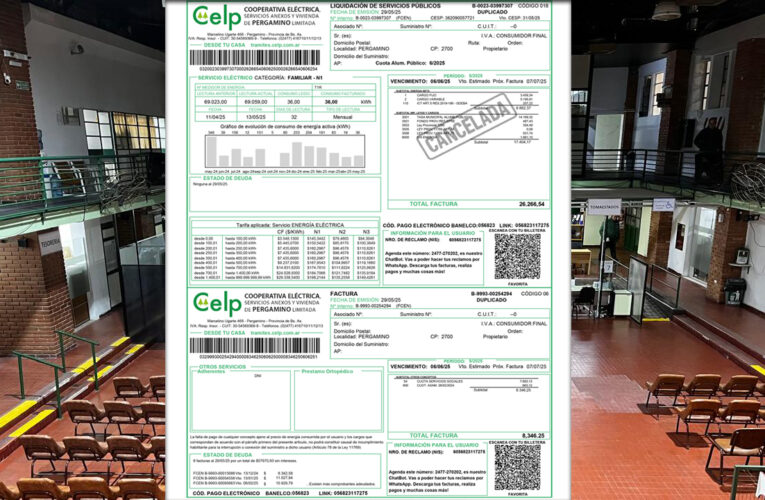 La Cooperativa Eléctrica presentó el nuevo diseño de sus facturas con más información para los socios