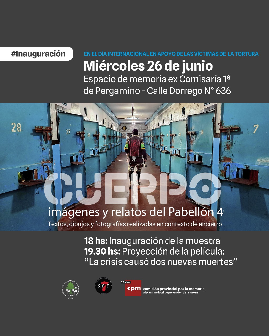 Cuerpo, imágenes y relatos del Pabellón 4