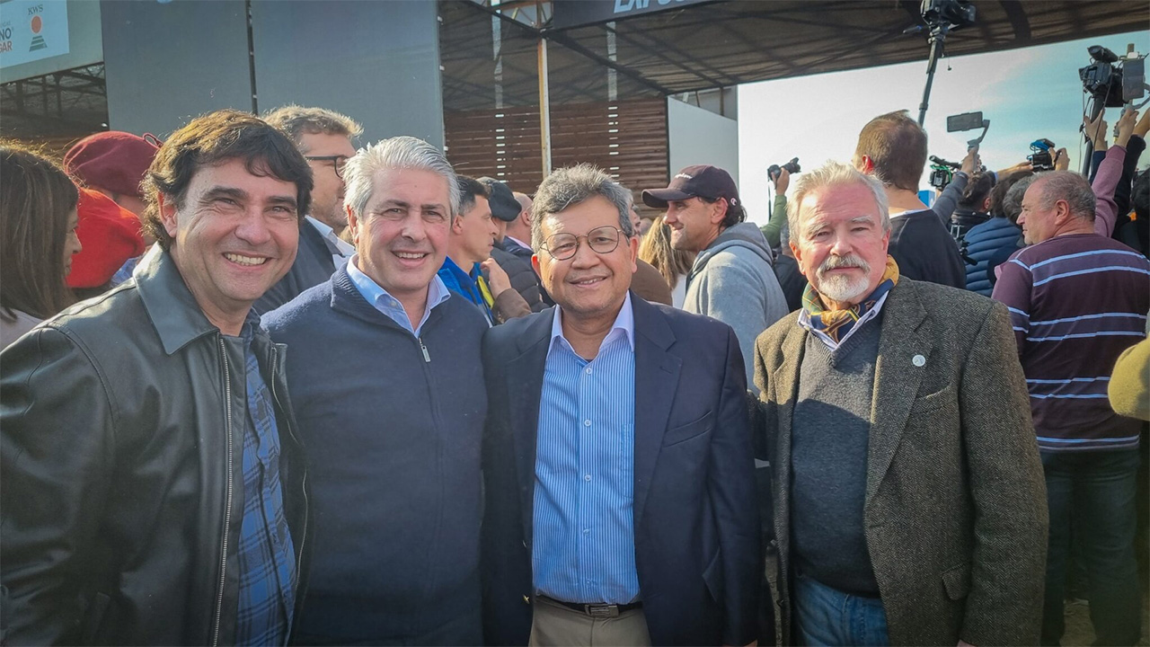 El Intendente de Pergamino recorrió AgroActiva