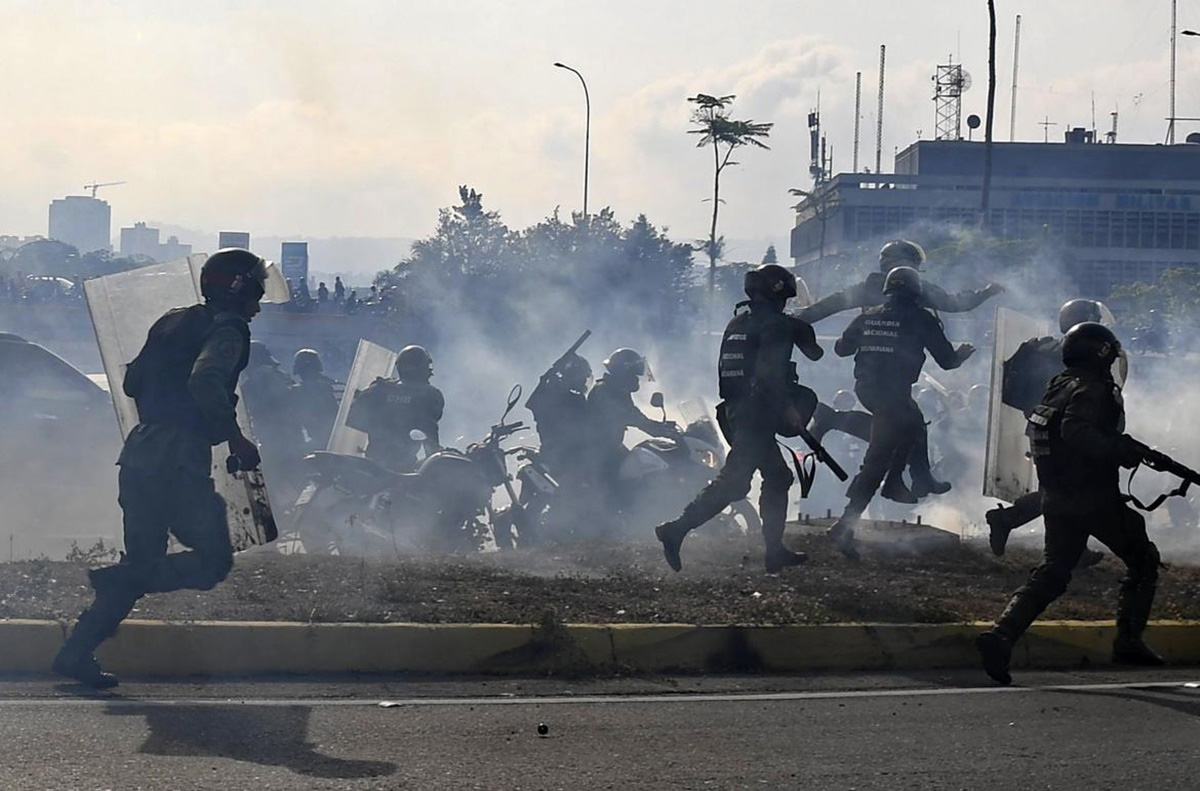 Arde Venezuela