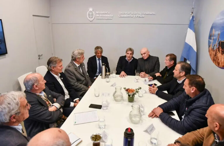 Caputo se reunió con la Mesa de Enlace, «Nos gustaría bajar las retenciones, pero…»