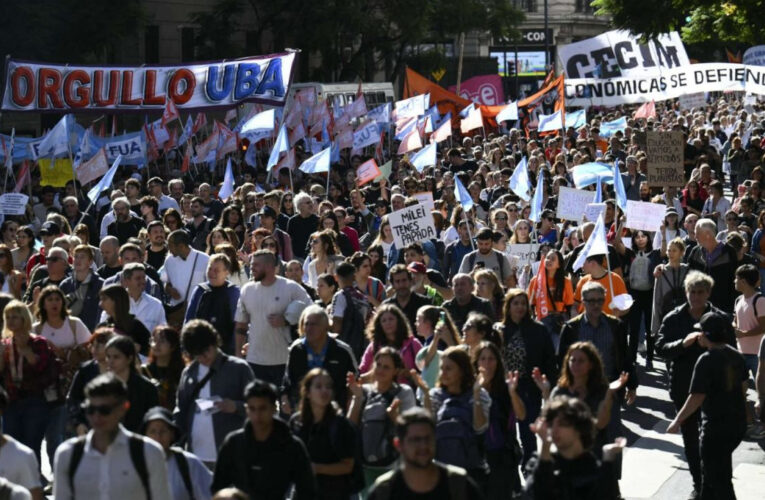 Milei en contra del presupuesto universitario y se gesta otra mega marcha