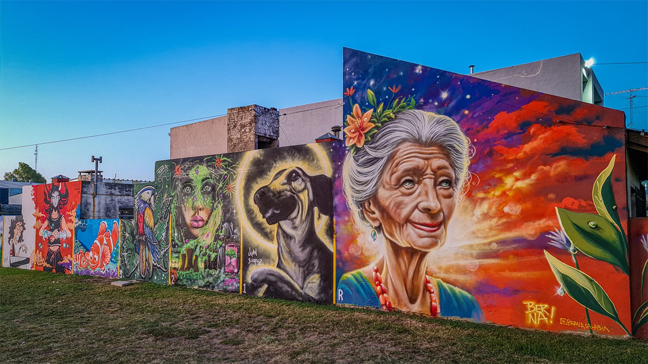 Pergamino, la ciudad de los murales