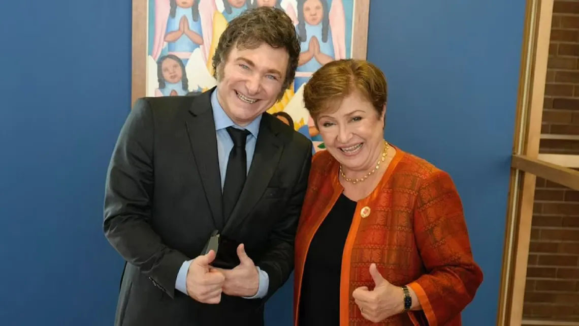 Nuevo encuentro de Milei con Georgieva, y nuevo acuerdo con el FMI