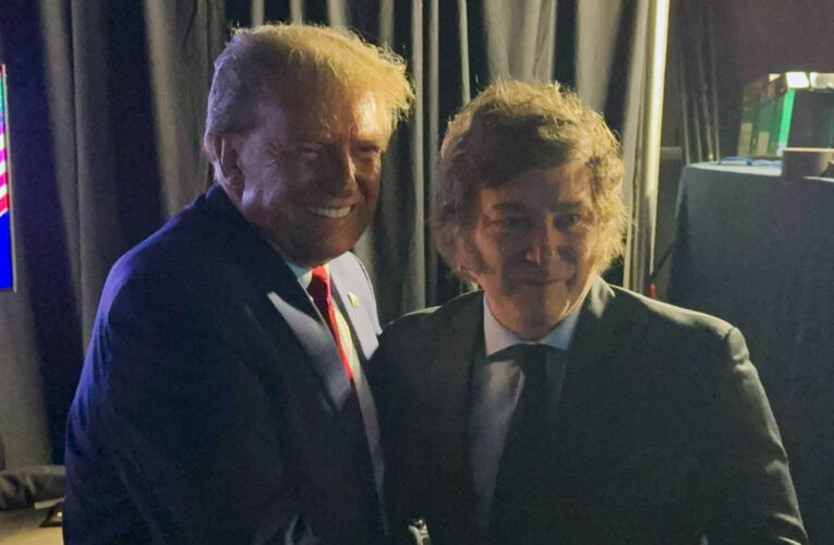 Milei ya tuvo su primera conversación con Donald Trump presidente