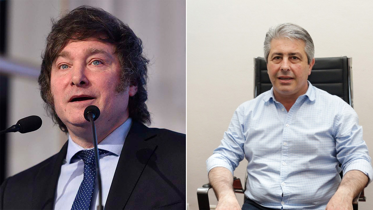El intendente Martínez y el presidente Milei, con la mejor imagen para los pergaminenses