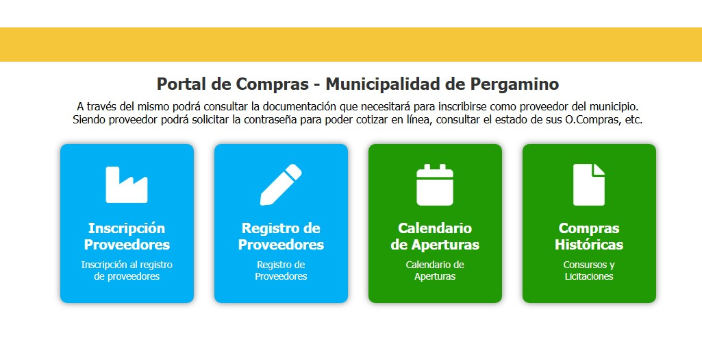 Últimos días para el Reempadronamiento Online de Proveedores