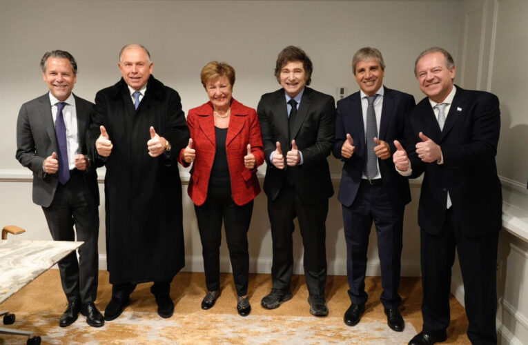 Milei se reunió con Kristalina Georgieva en EE.UU