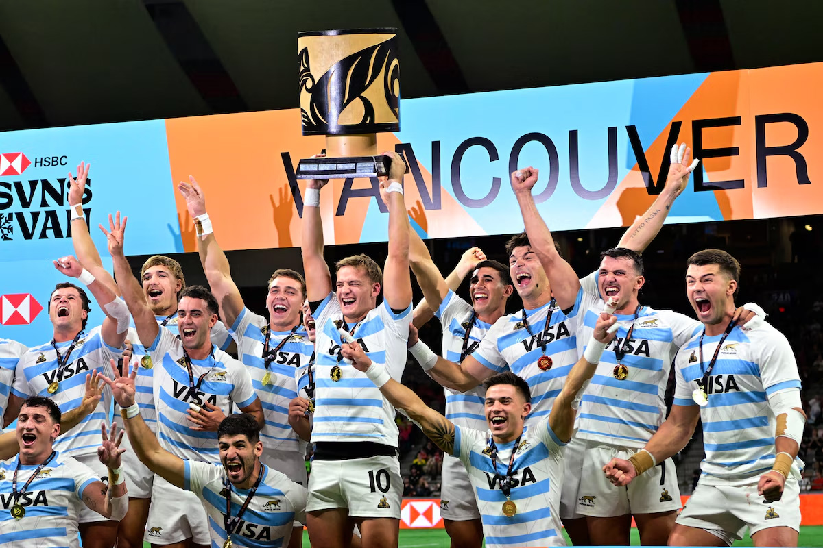 Los Pumas 7 tetracampeón en Vancouver