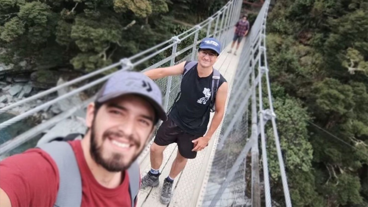 Continúa la desesperada búsqueda del pergaminense desaparecido en Nueva Zelanda