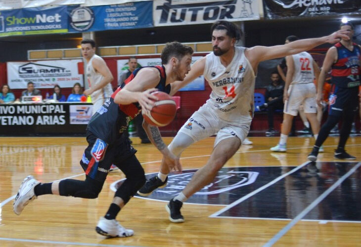 Pergamino Básquet cayó en Viedma por una decena de puntos
