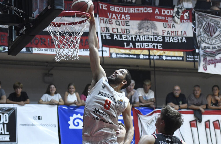 Pergamino Básquet cayó frente a Quilmes de Mar del Plata por 82 a 73