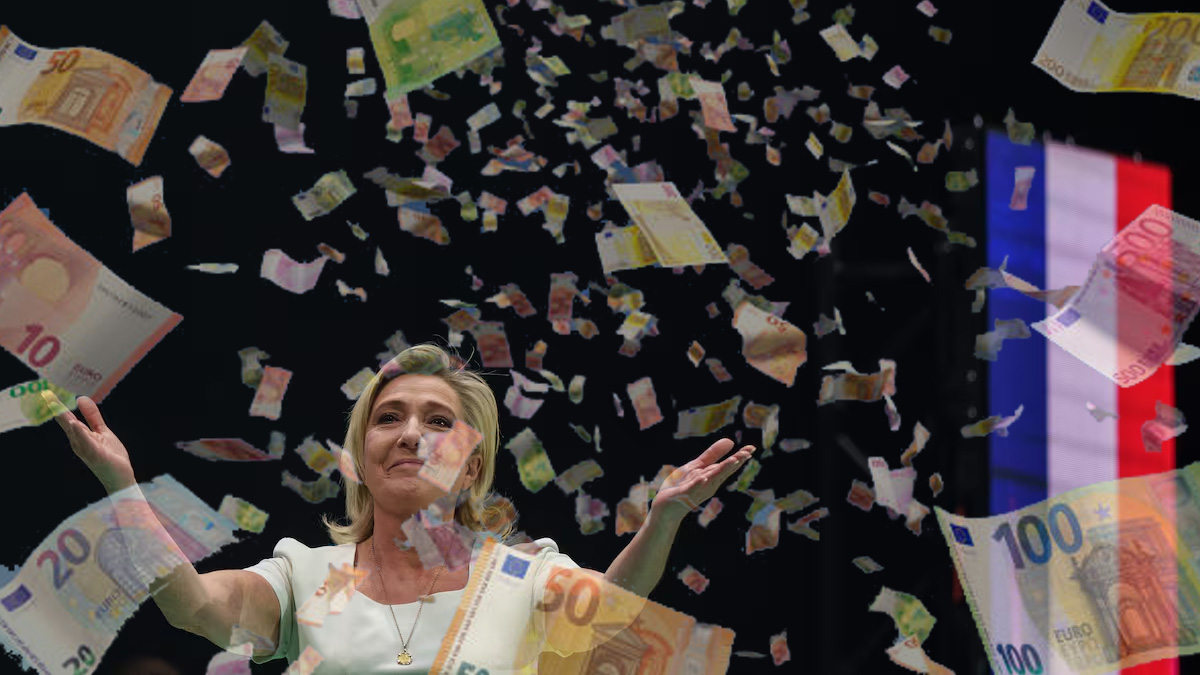 En Europa también afanan: Condenan a cuatro años de prisión a Marin Le Pen por malversación de fondos