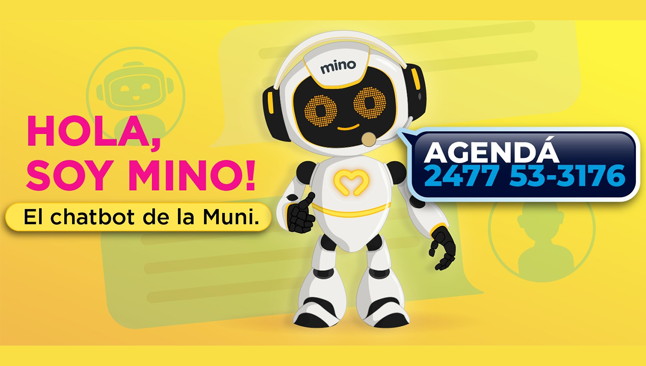 Mino: el Chatbot que lanzó la Municipalidad para interconectarse con los vecinos