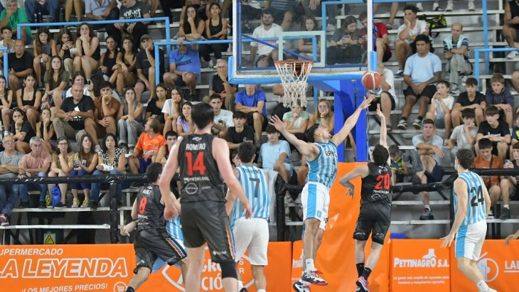 Pergamino Basquet pegó primero ante Racing