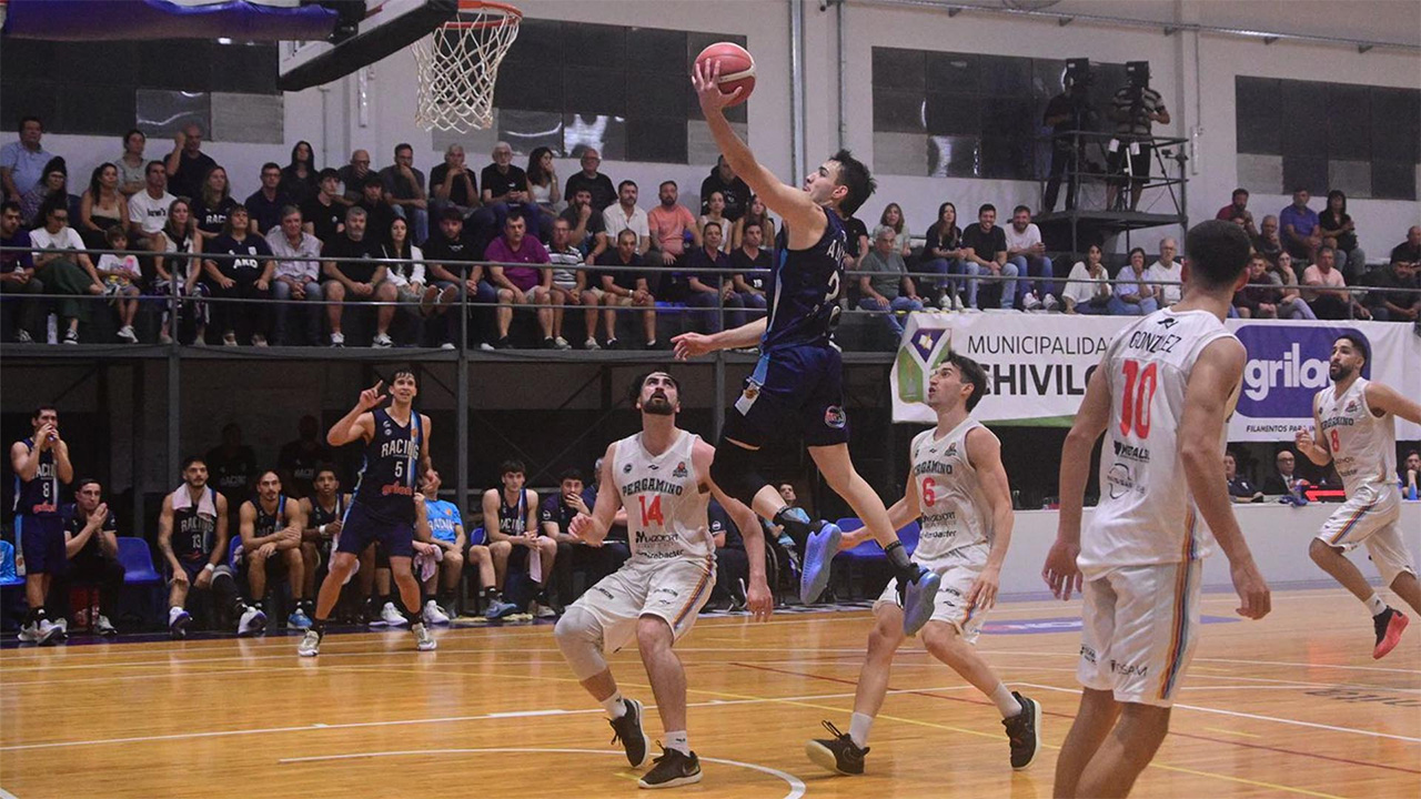 Racing volvió a ganarle a Pergamino Básquet y se adelantó 2-0 en la serie