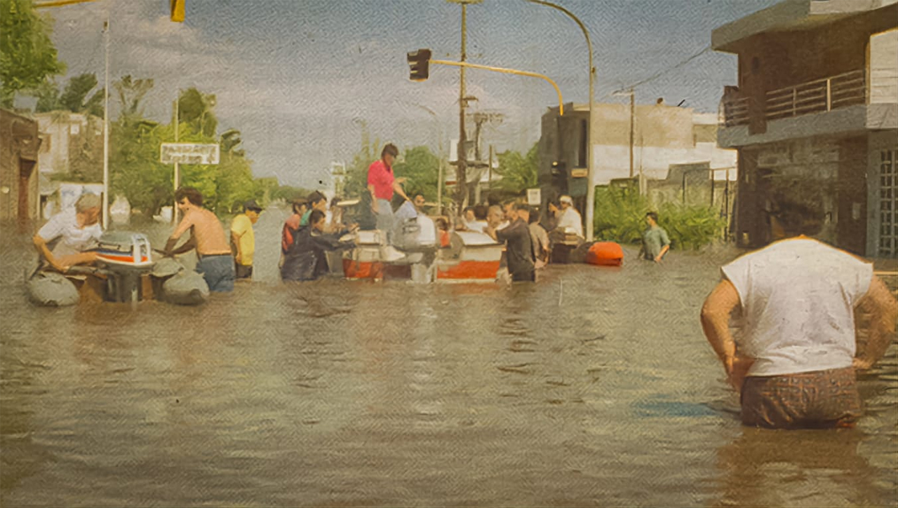 30 años de la inundación: Aquel 7 de abril fatídico
