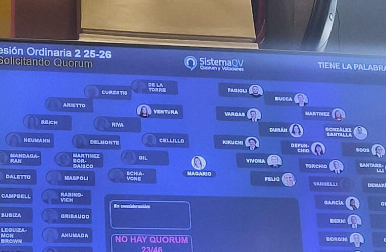 Senado bonaerense: la oposición (y Massa) voltearon la sesión por las reelecciones indefinidas