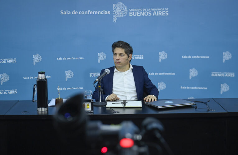 Kicillof: “Milei pone en riesgo el interés nacional”