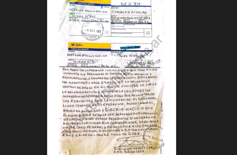 Continúan las denuncias contra el IOMA. Intimaron al titular de la Regional Pergamino, Nicolás Cabrera