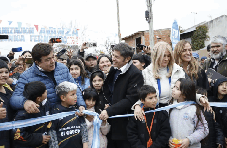 Espinoza, Kicillof y Magario aseguraron que La Matanza frenará a Milei