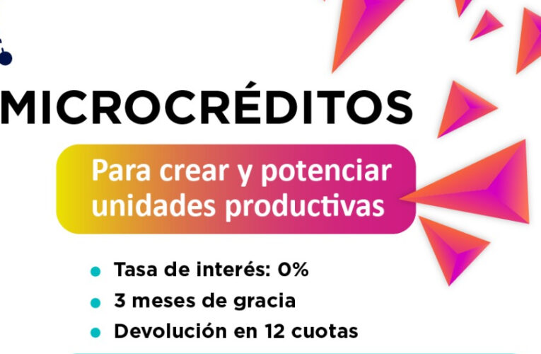 El Municipio lanzó un programa de microcréditos para emprendedores