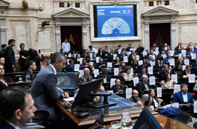 Diputados ratificó el veto de Milei al aumento de las jubilaciones