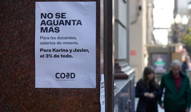 Docentes de la UNR vuelven al paro este lunes y martes en reclamo de mejoras salariales