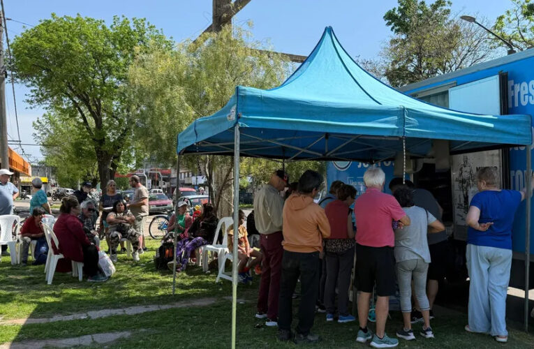 Junín: Llega el camión de “Lácteos y Pastas” (para todos)