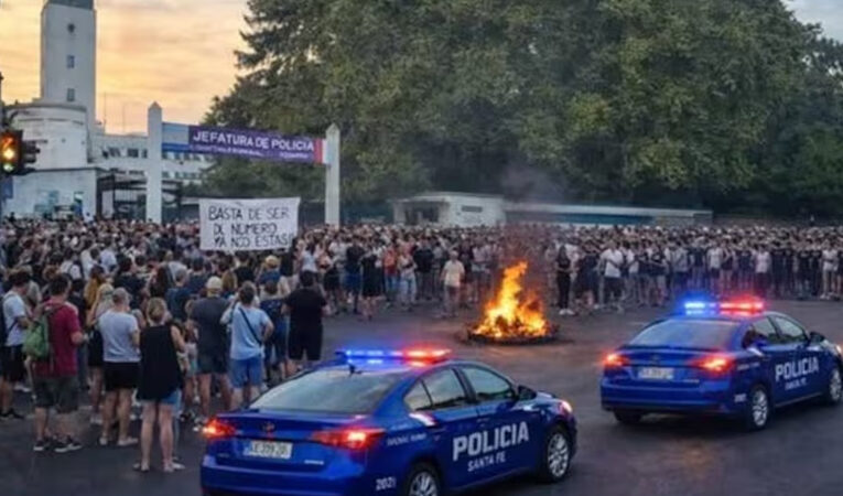 Anarquía en la policía santafesina