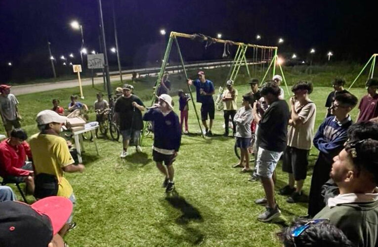 Linaje Freestyle hizo vibrar al Barrio Kennedy