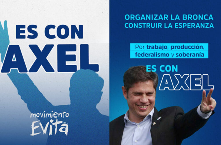 El Movimiento Evita apoyó (oficialmente) la candidatura de Kicillof