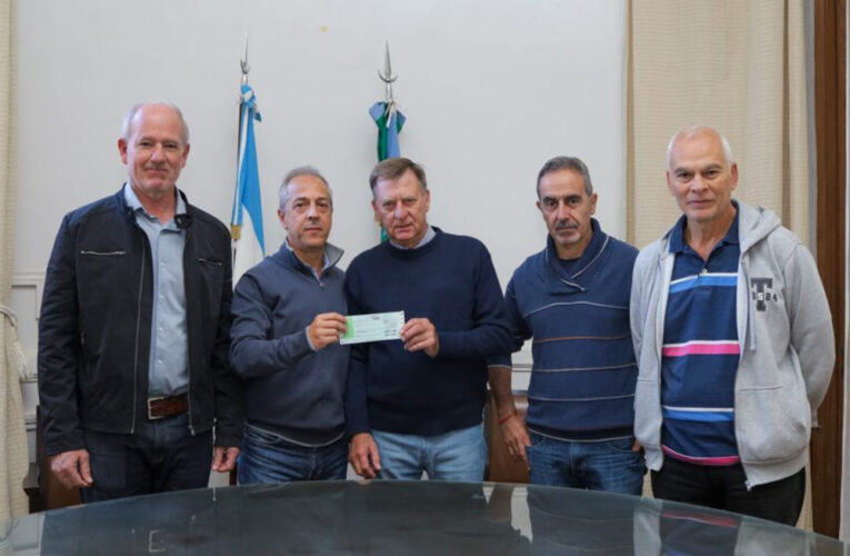 Nueva entrega de fondos a Bomberos Voluntarios