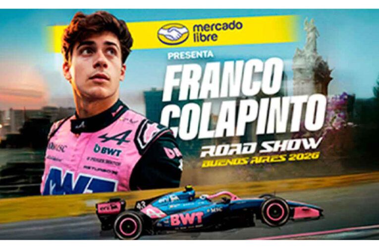 Franco Colapinto, el gran protagonista de un fin de semana repleto de eventos en la Ciudad de Buenos Aires