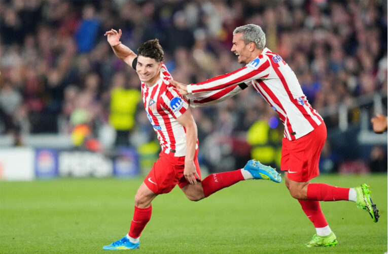 El Aleti le metió dos al Barsa de visitante