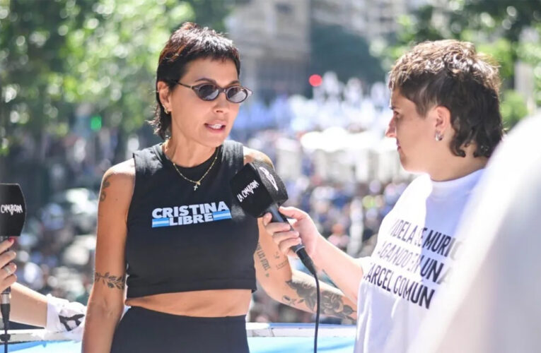 “Si Evita estuviera entre nosotras militaría por la libertad de Cristina”