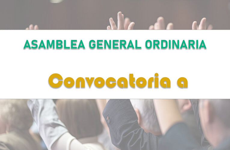 Convocatoria Asamblea General Ordinaria